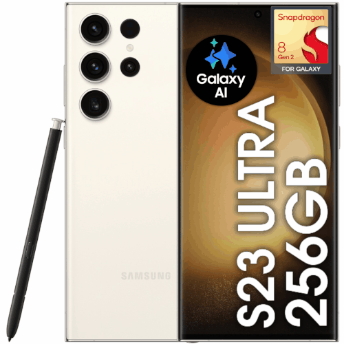 [Estudantes] Smartphone Samsung Galaxy S23 Ultra 5g 256gb 12gb Ram Tela 6.8 Ip68 Ai Snapdragon 8gen2